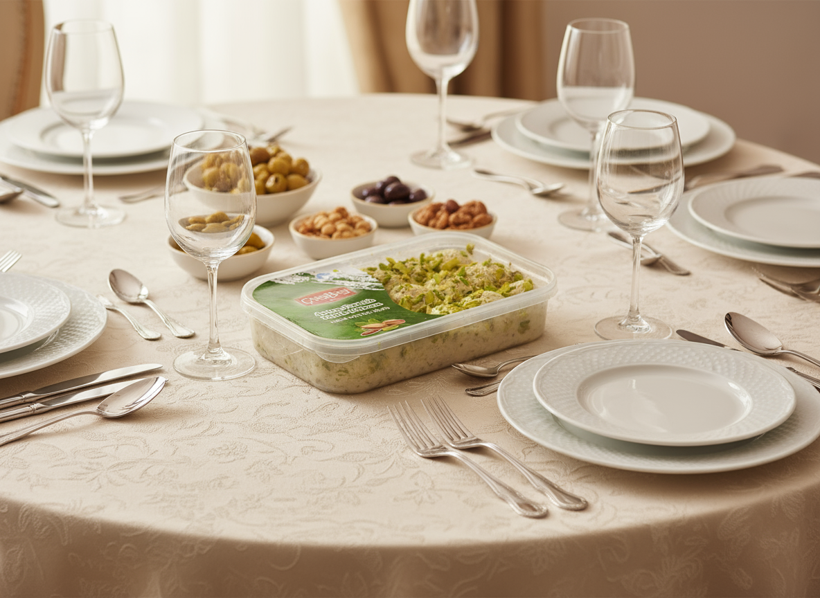 Halva (Helva) di Tahina al Pistacchio Antep Premium - Blocco da 400g