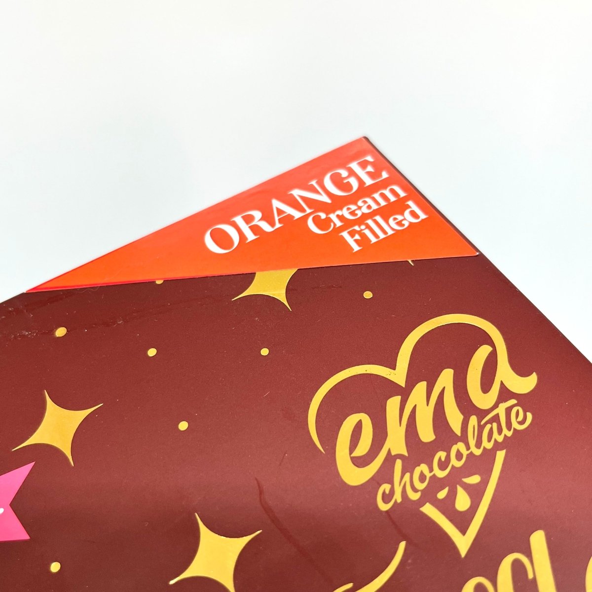 Ema Chocolate Milk and White Chocolate Truffles with Orange Cream Filled - Merry Christmas Box - 250g - TryAladdin