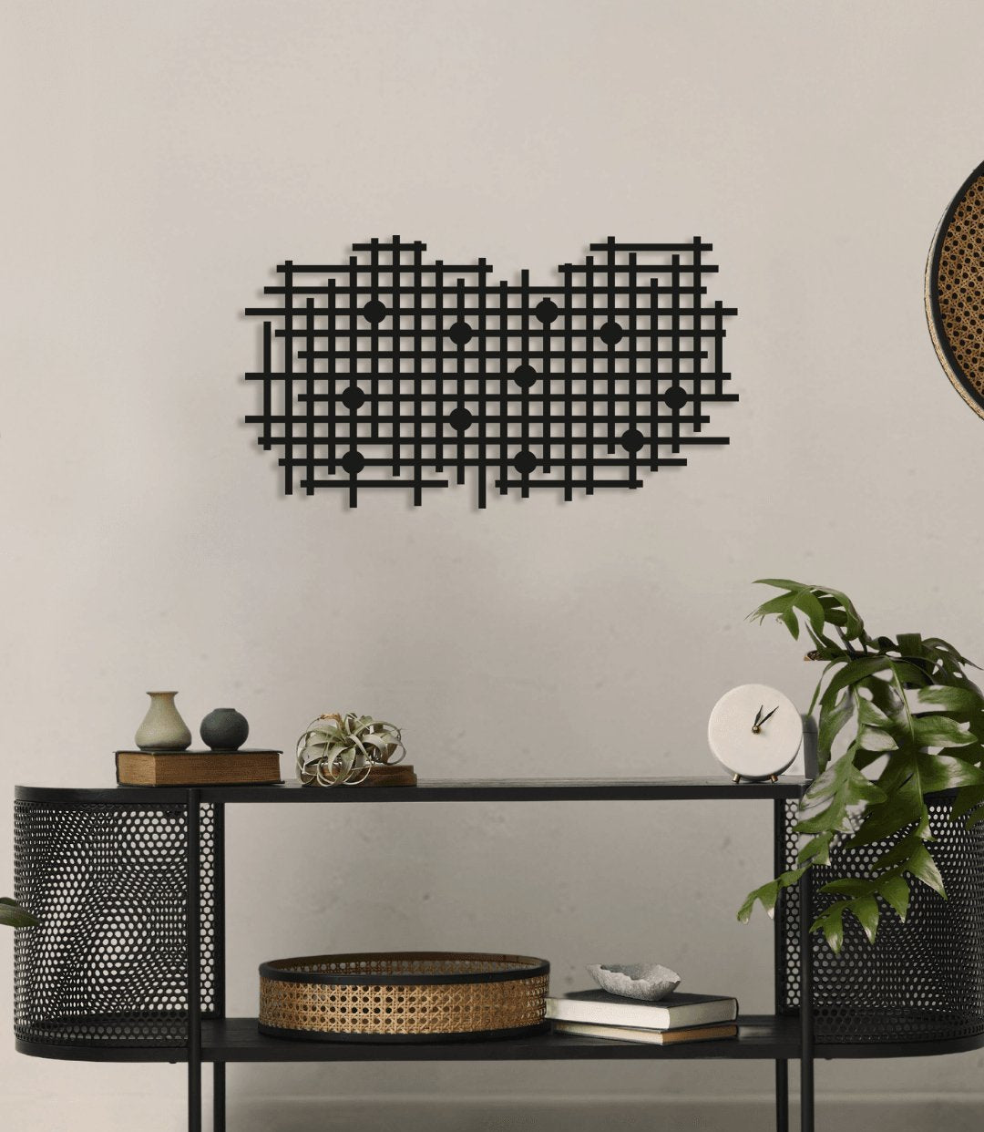 NR Dizayn | Line Decorative Metal Wall Art - TryAladdin