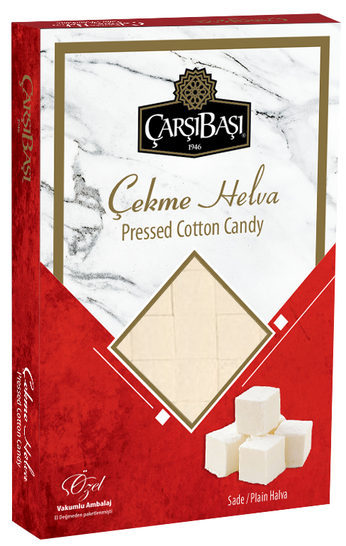 Halva Premium Semplice al Fiocco (Sade Çekme Helva) - Confezione da 100g