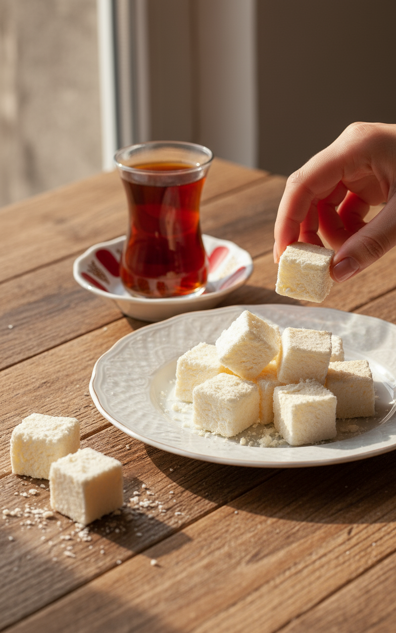 Halva Premium Semplice al Fiocco (Sade Çekme Helva) - Confezione da 100g