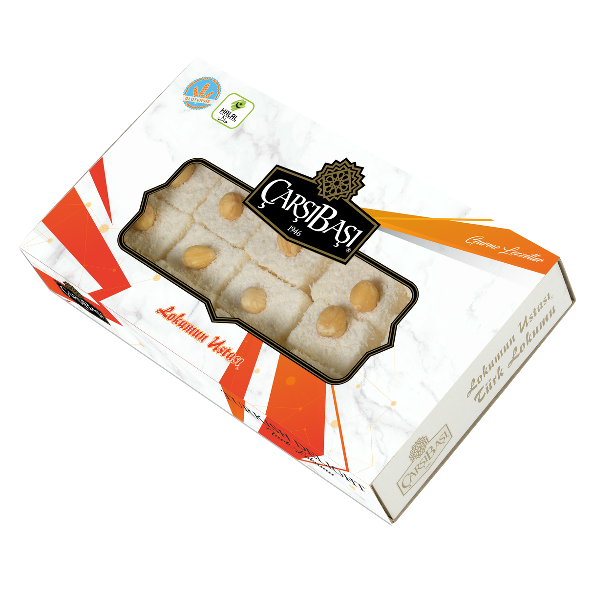 Carsibasi Premium Delizia Turca Sultan Senza Glutine con Nocciole - Scatola da 500g