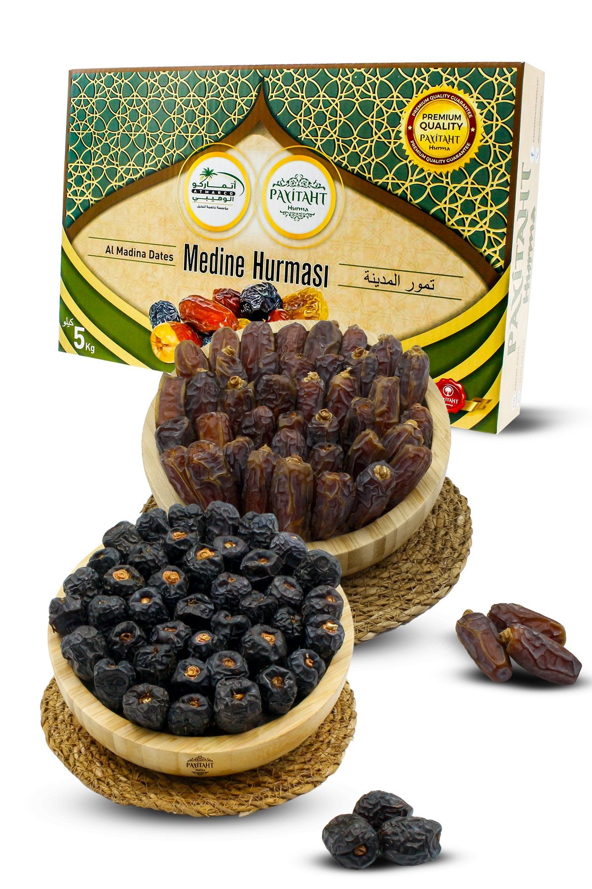 Medina Mabroum and Ajwa Dates