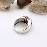 Agate Stone Ring Men - TryAladdin