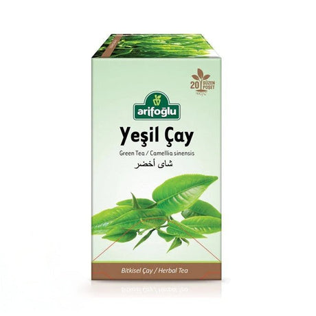 Arifoglu | Green Tea, 20 Tea Bags - TryAladdin