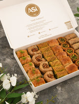 Asi | Gourmet Assorted Baklava with Pistachio and Walnut - TryAladdin