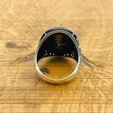 Black Zircon Stone Ring - TryAladdin