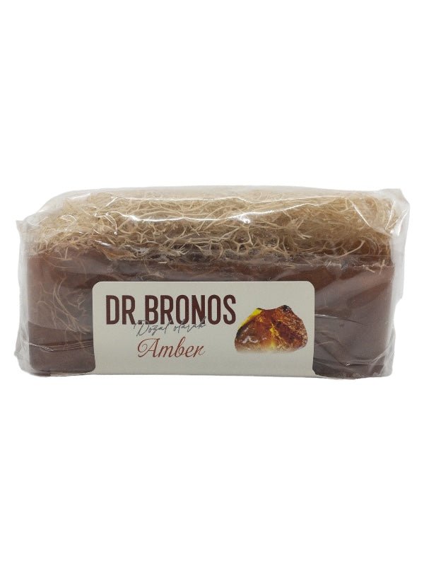 Dr. Bronos | Amber Soap with Natural Pumpkin Loofah - TryAladdin