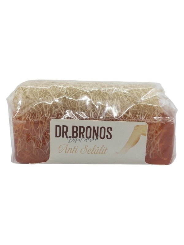 Dr. Bronos | Anti Cellulite Soap with Natural Pumpkin Loofah - TryAladdin