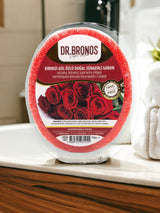 Dr. Bronos | Natural Red Rose Soap with Sponge - TryAladdin