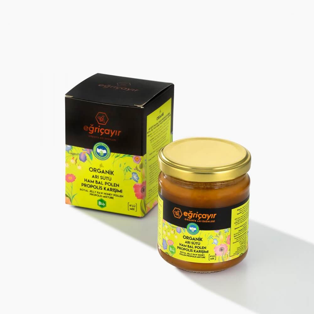 Egricayir | Organic Royal Jelly, Raw Honey, Pollen & Propolis Blend - TryAladdin