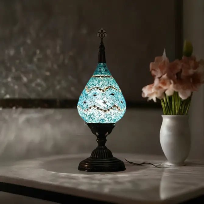 HND Handicraft | Handmade Turkish Mosaic Lamp - TryAladdin