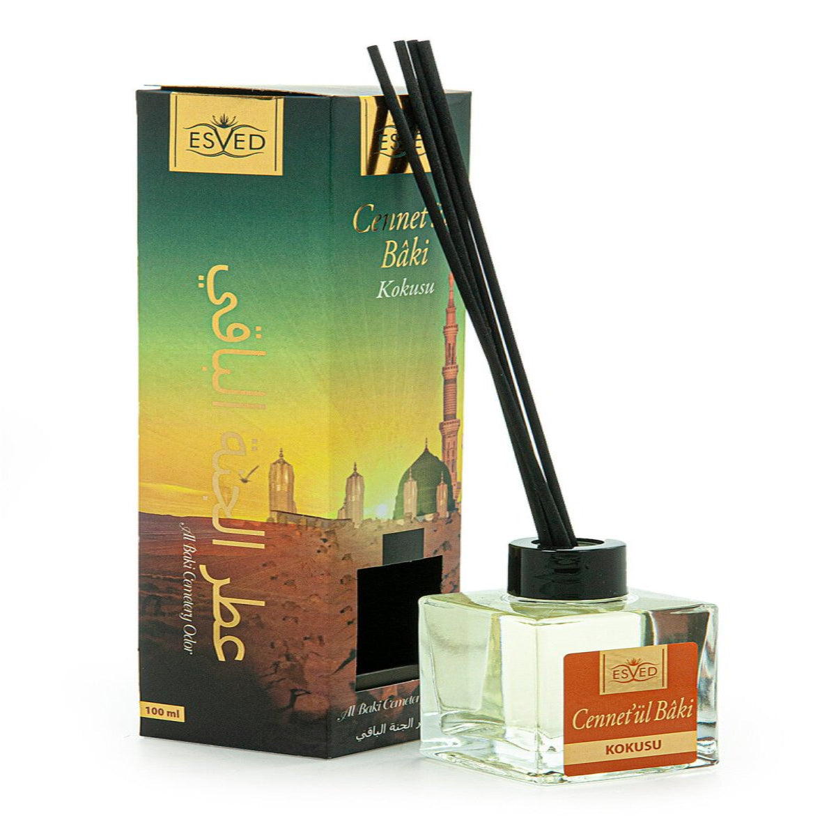 Jannatul Baqi Bamboo Stick Ambient Fragrance 100 ml - TryAladdin