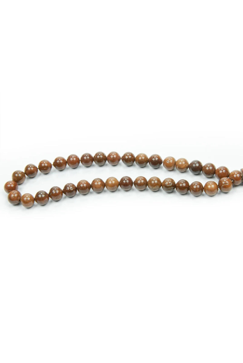 Kuka Wood Tasbih - 33 Beads - 8 MM Round Cut (Iznik) - TryAladdin