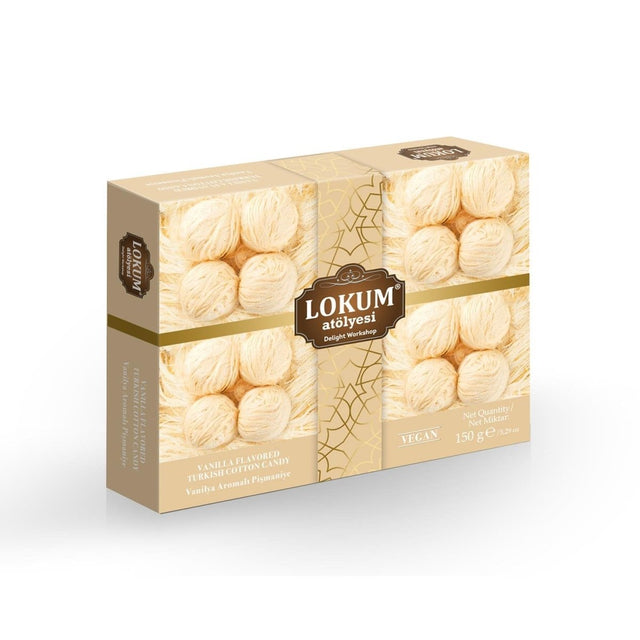 Lokum Atolyesi | Vanilla Flavored Floss Halva - TryAladdin