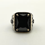 Men's Black Onyx Ring - TryAladdin