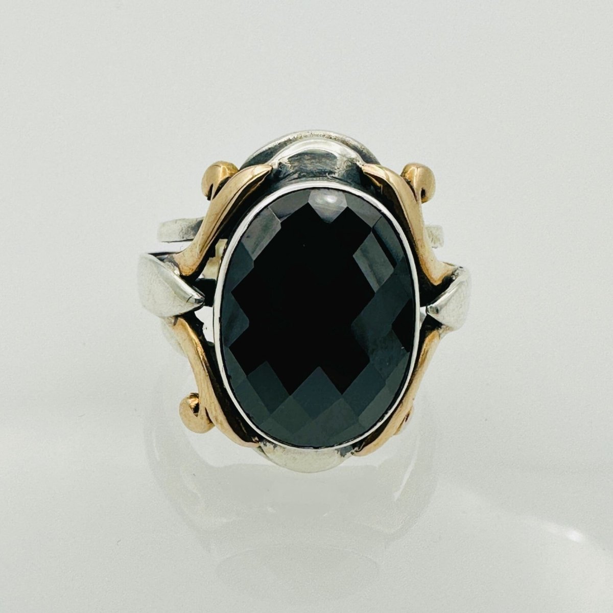 Men's Black Zircon Stone Ring - TryAladdin