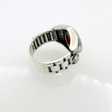 Men's Red Stone Ring - TryAladdin