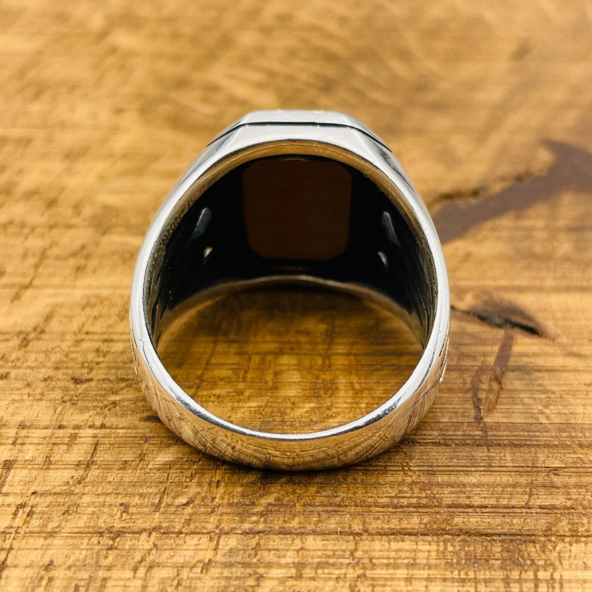 Men’s Tiger Eye Ottoman Ring - TryAladdin