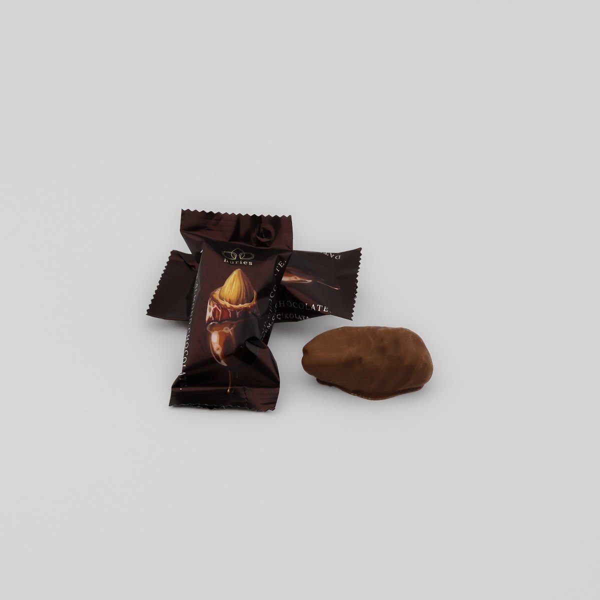 Musfik | Milk Belgian Chocolate Covered Dates with Almond 500g - TryAladdin