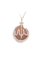 Nereze | Islamic Motivated Zircon Stone Allah Word Necklace - TryAladdin