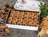 Asi | Nightingale Nest Walnut Baklava in Gift Metal Box - TryAladdin