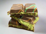 Premium Dubai Chocolate with 75% Pistachio and Crispy Kadayif Filling (200g) - TryAladdin