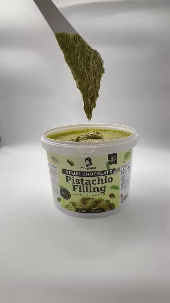 Morgiana Professional Bake-Stable Dubai Chocolate Pistachio Kunafeh Filling