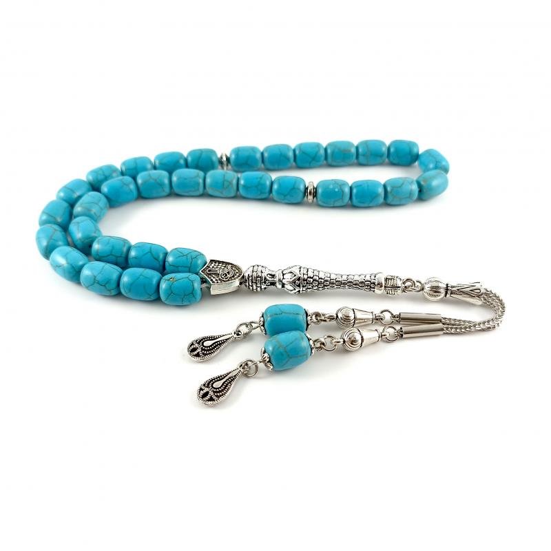 Selderesi | Ceyt Natural Stone Tasbih Set with Bracelet and Keychain Set - TryAladdin