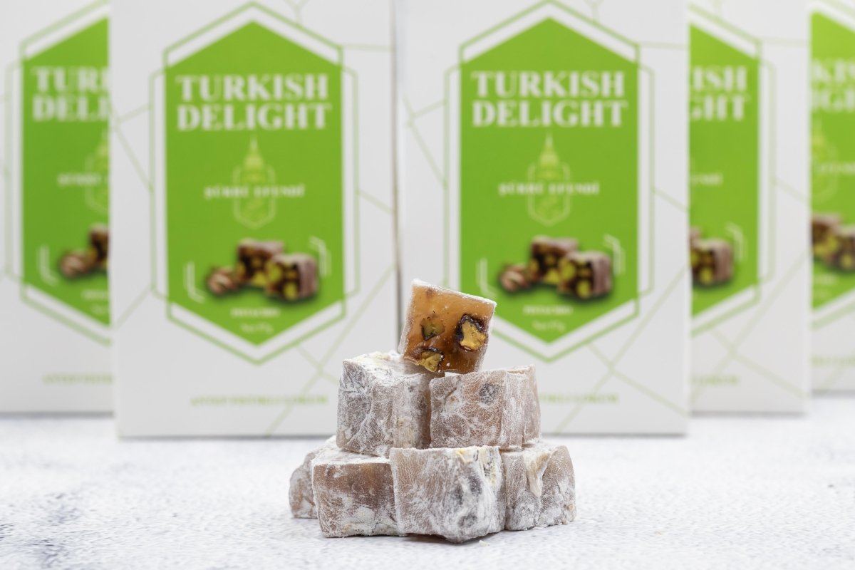 Sukru Efendi 1935 | Open and Enjoy Turkish Delight Pistachio - TryAladdin