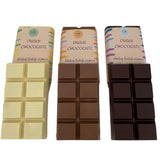 Dubai Chocolate Assortment 3 Pieces in Gift Box - Dark, White & Milk Chocolates - TryAladdin