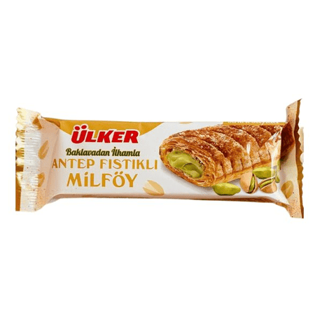 Ulker | Kat Kat Tat Crispy Puff Pastry with Pistachio Cream - TryAladdin