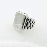 Unisex 925 Solid Silver Ring - TryAladdin