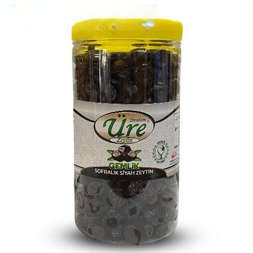 Ure Zeytin | Super Black Olives Mixed in Oil 1kg - TryAladdin