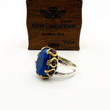 Women's Blue Tourmaline Ring - TryAladdin