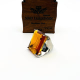 Women’s Citrine Birthstone Ring - TryAladdin