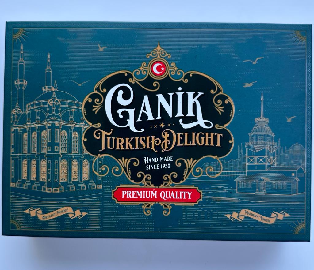 Ganik | Sultan Turkish Delight with Nougat Pistachio Wick - TryAladdin