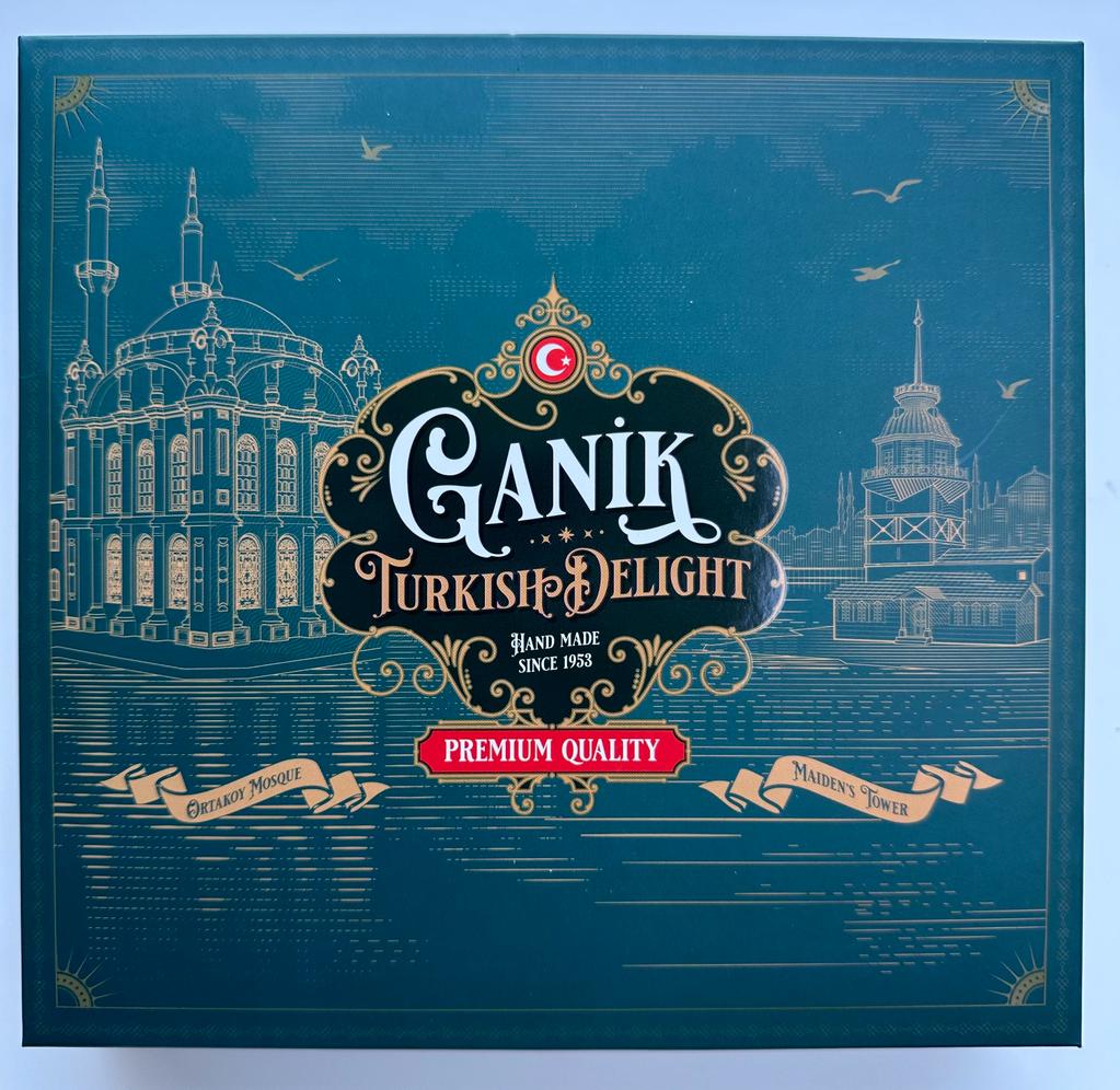 Ganik | Turkish Delight Ottoman Wrap with Pomegranate & Pistachio - TryAladdin