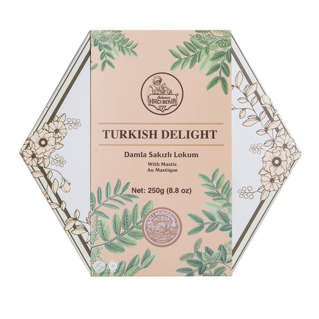 Haci Bekir Exclusive Turkish Delight with Mastic - Unique Consistency Lokums - TryAladdin