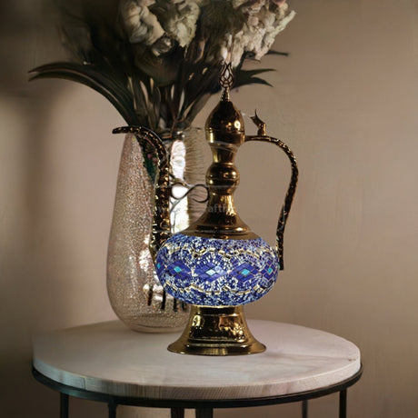 HND Handicraft | Handmade Turkish - Moroccan Mosaic Lamp - TryAladdin