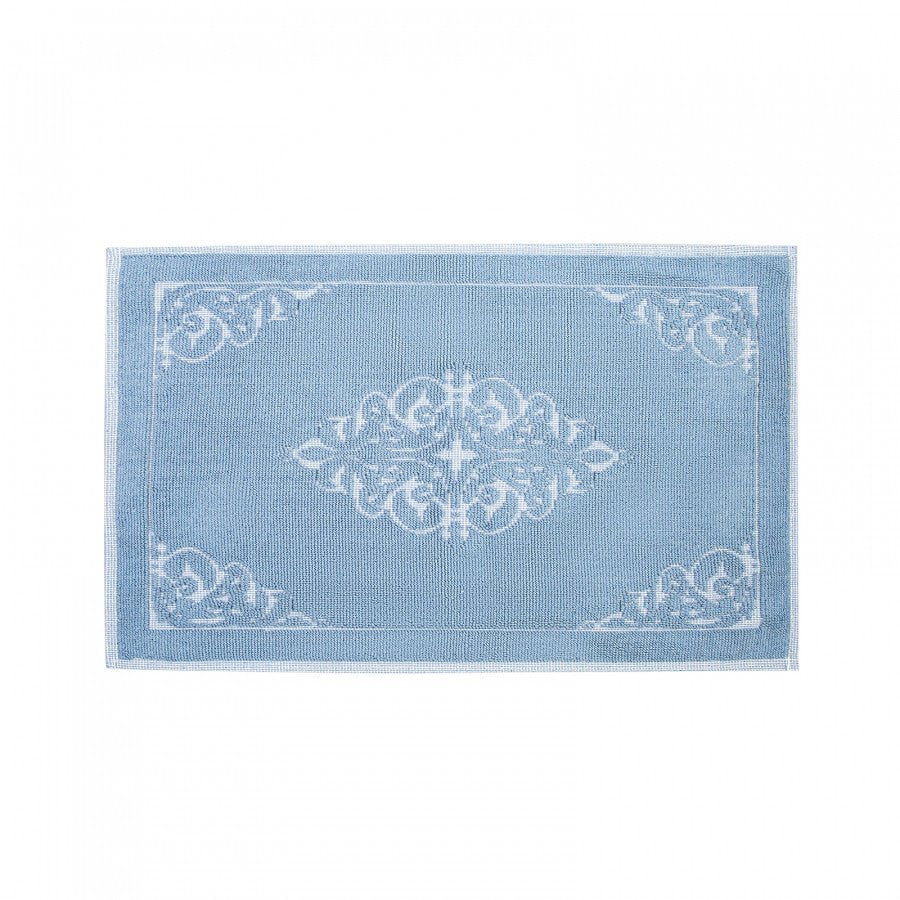 Karaca Home Milly Blue 2 - Piece Doormat Set - TryAladdin