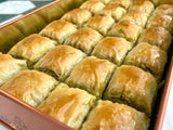 Koskeroglu | Special Prince Baklava with Pistachio in Gift Metal Box - TryAladdin