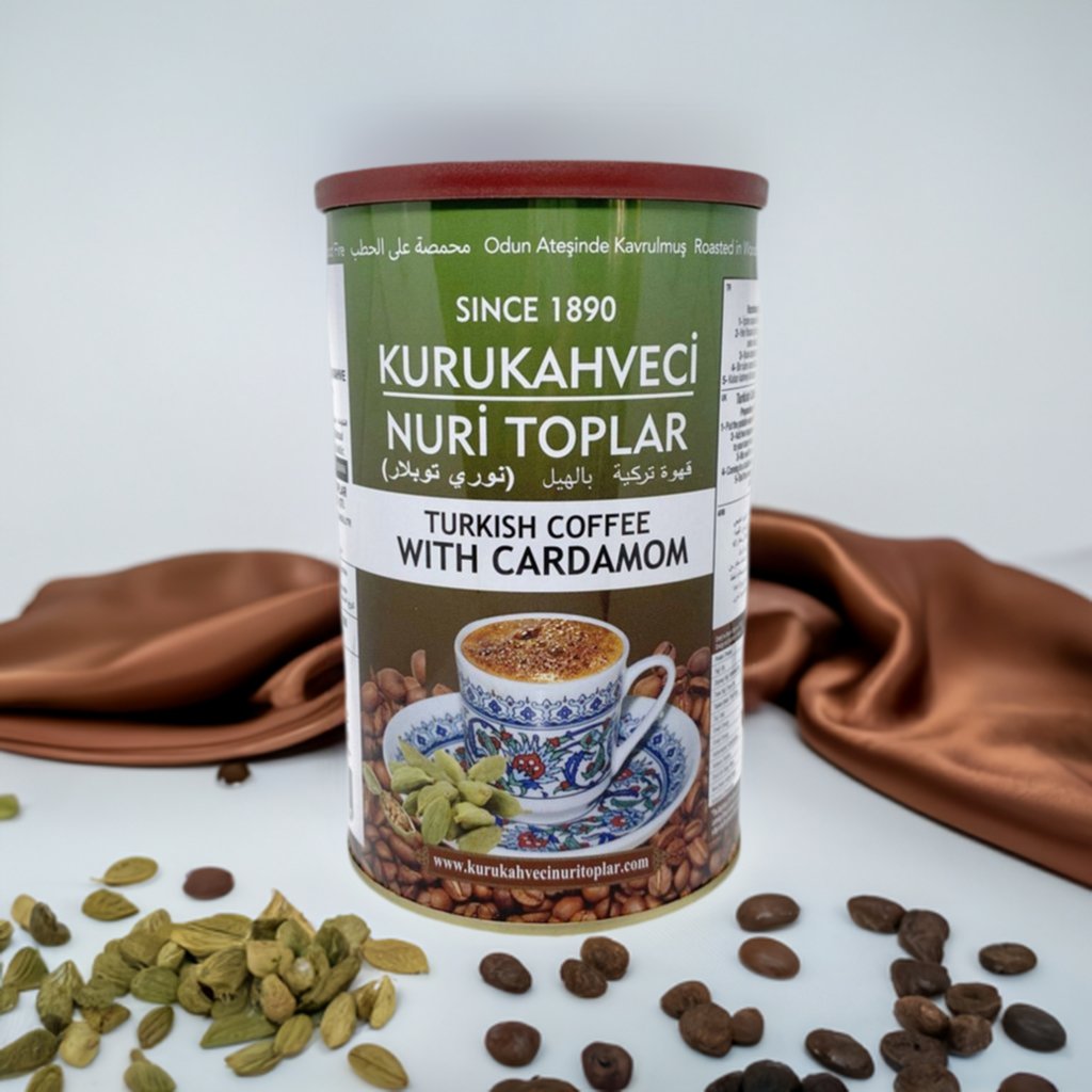 Nuri Toplar | Cardamom Turkish Coffee (250g) - TryAladdin