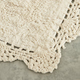 Sarah Anderson Arlene 2 - Piece Bath Mat Set in Ecru - TryAladdin